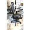 Image 2 : BLACK MESH HIGH BACK ADJUSTABLE ARM TASK CHAIR