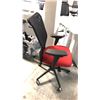 Image 2 : RED MESH BACK ADJUSTABLE ARM TASK CHAIR