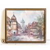 Image 1 : FRAMED PRINT "PLACE DU TERTRE" BY CAROLINE BURNETT
