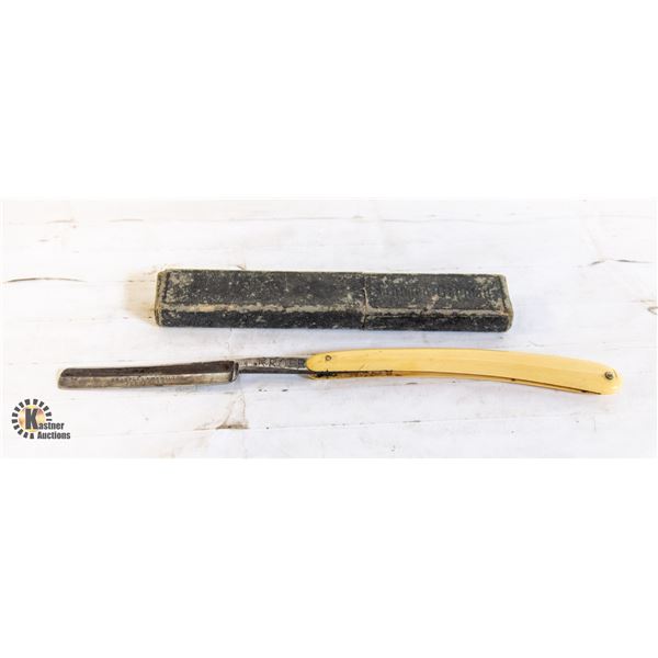 ANTIQUE STRAIGHT RAZOR "SHARPLES & HAMILTON