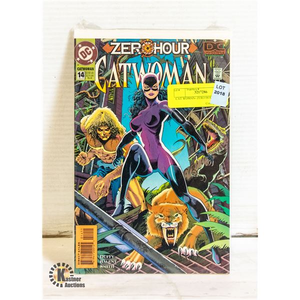 CAT WOMAN- ZERO HOUR