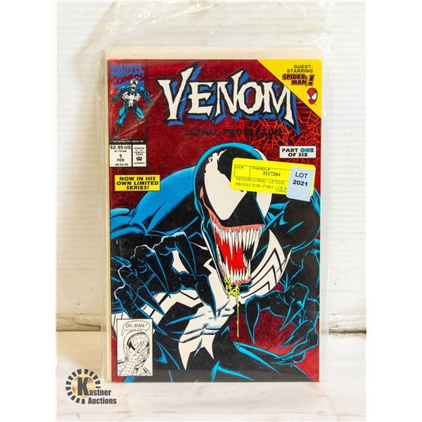 VENOM COMIC- LETHAL PROTECTOR- PART 1 OF 6- VGC