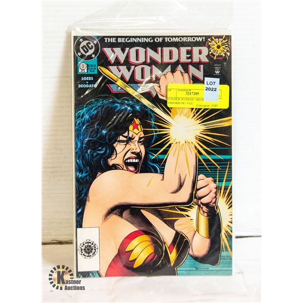 WONDER WOMAN - BEGINNING OF TOMORROW- VGC