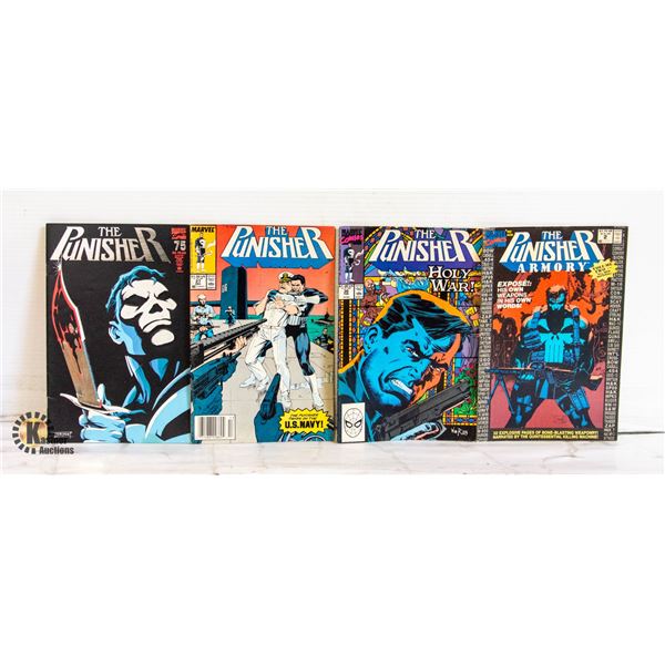 THE PUNISHER COMICS- LOT OF 4