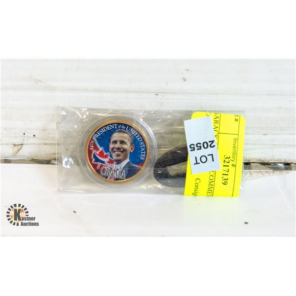 BARACK OBAMA COMMEMORATIVE CANADA
