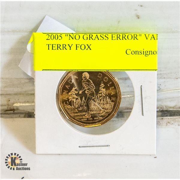 2005 "NO GRASS ERROR" VARIETY TERRY FOX