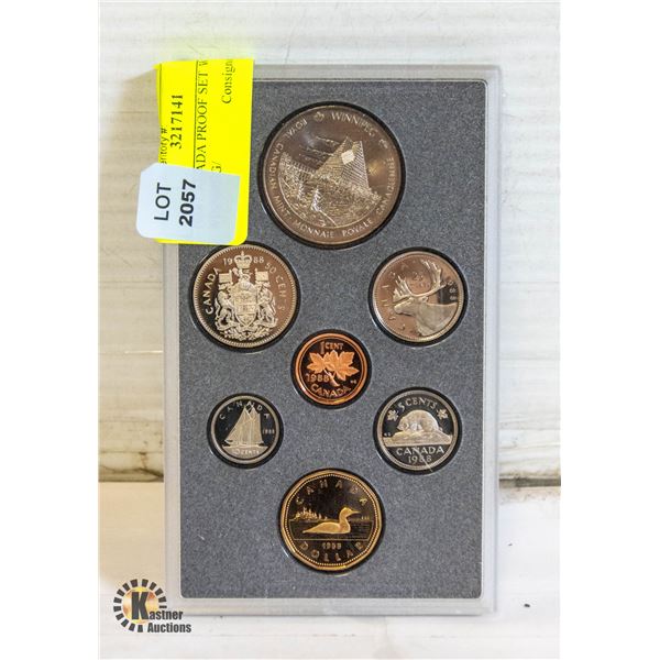 1988 CANADA PROOF SET W/ WINNIPEG/