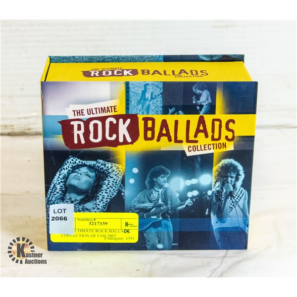 THE ULTIMATE ROCK BALLADS COLLECTION OF CDS 2007