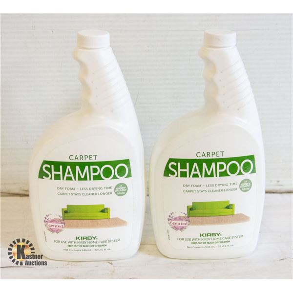 KIRBY CARPET DRY FOAM SHAMPOO 946 ML X 2