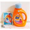 Image 1 : TIDE DETERGENT & DOWNY FABRIC SOFTENER- HE