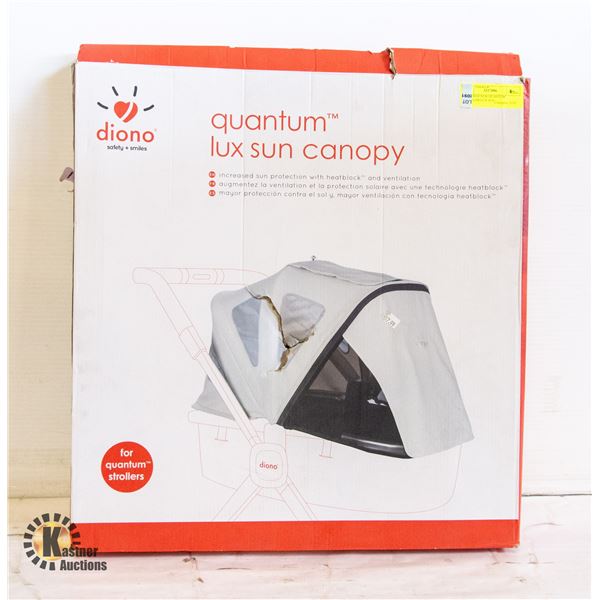 OPEN BOX NEW QUANTUM STROLLER LUX SUN