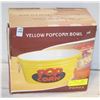 Image 1 : CERAMIC YELLOW POPCORN BOWL IN BOX