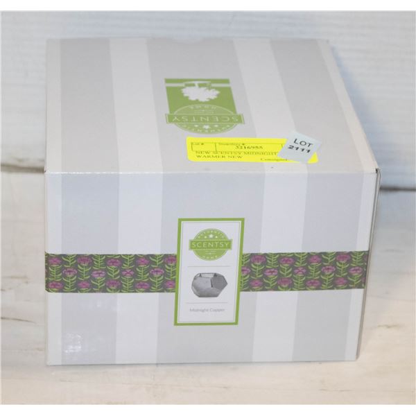 NEW SCENTSY MIDNIGHT COPPER WARMER NEW