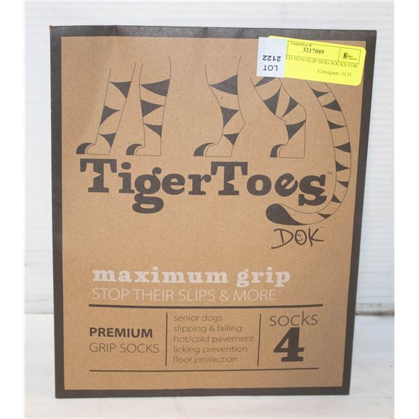 FSEALED NON-SLIP DOG SOCKS FOR