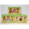 Image 1 : "BEST FRIENDS" POSE & PLAY TOY SET- LOT OF 3- NEW