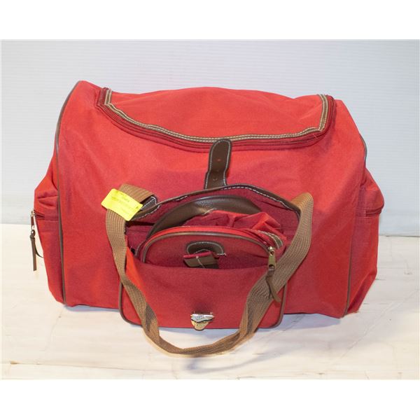 DAY TRAVEL BAG- LOT OF 2 SIZES