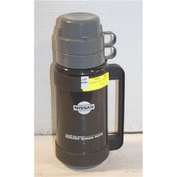 NISSAN PROMOTIONAL THERMOS- NEW