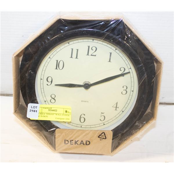 2003 IKEA "DEKAD" WALL CLOCK- NEW IN BOX