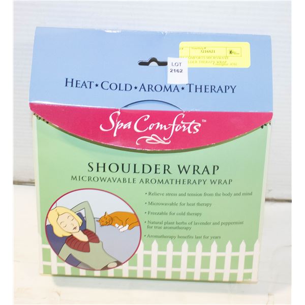 SPA COMFORTS MICROWAVE SHOULDER THERAPY WRAP