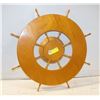 Image 1 : VINTAGE NAUTICAL WHEEL LAZY SUSAN