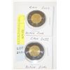 Image 1 : 2 2022 CANADA $2 BLACK RING TOONIES