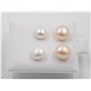 Image 1 : #15-NATURAL AKOYA PEARL STUDE EARRINGS