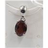 Image 1 : #124-RED GARNET PENDANT