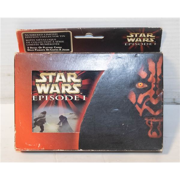 VINTAGE STAR WARS EPISODE 1 PLAYING CARDS NUMBERED