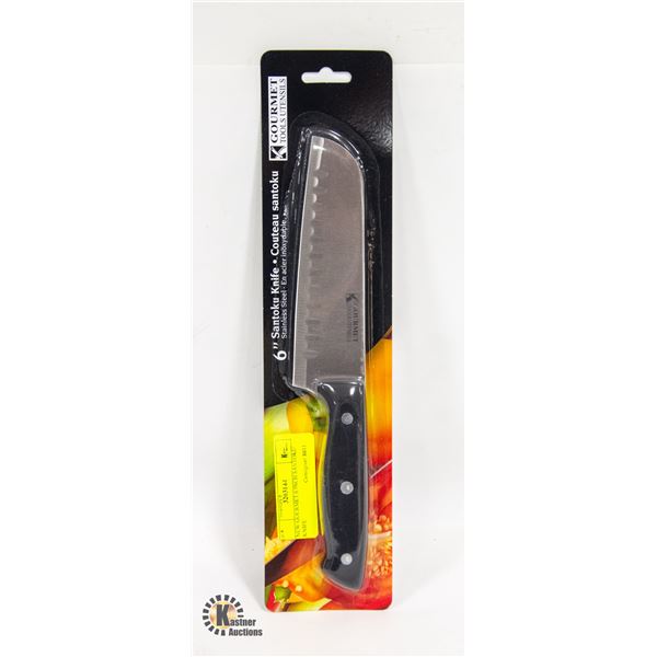 NEW GOURMET 6 INCH SANTOKU KNIFE