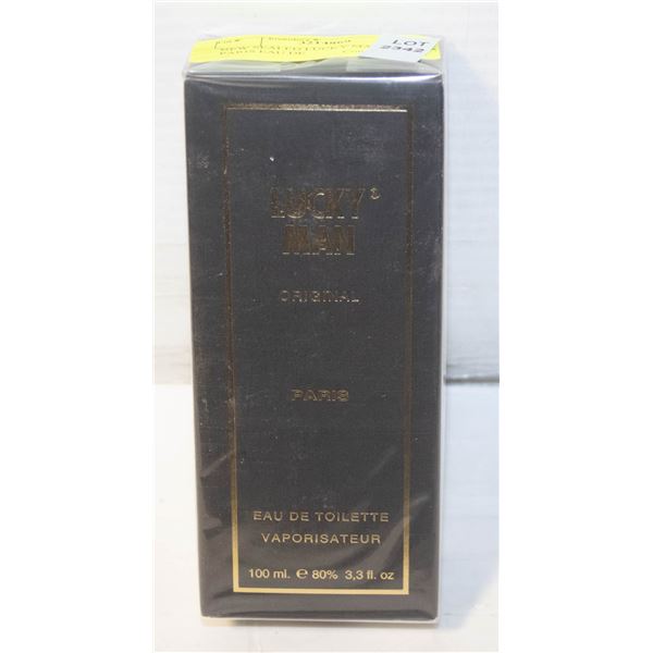 NEW SEALED LUCKY MAN ORIGINAL PARIS EAU DE