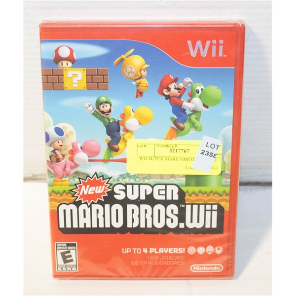 WII SUPER MARIO BROTHERS WII