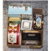 Image 1 : ANTIQUE TINS INCLUDES "RED ROSE" - BOX LOT