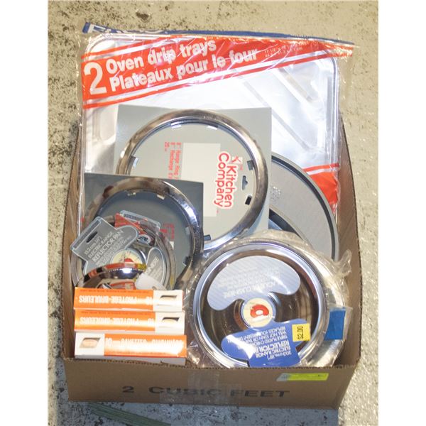 ALUMINUM BAKEWARE/ STOVE LINERS/ PANS