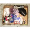 Image 1 : BOX WITH HAIR JEWELLERY, NAIL POLISH,