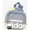 Image 1 : NEW ADIDAS CHILD'S GREY FABRIC BACKPACK
