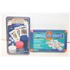Image 1 : PLAYING CARDS/POKER CHIPS/DOMINOES BOX LOT