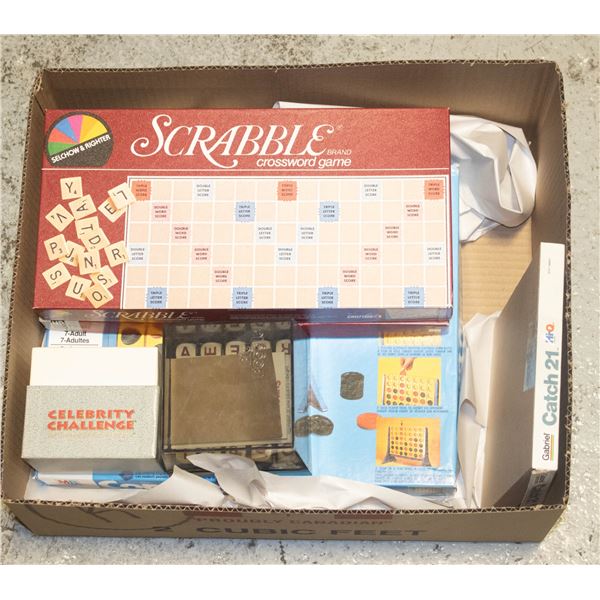 BOARD GAMES- ASSORTED