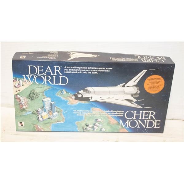 1988 "DEAR WORLD" BOARD GAME