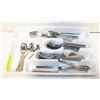 Image 1 : ONEIDA DELUXE STAINLESS FLATWARE- 46 PIECES