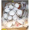 Image 1 : CHINA TEACUPS & SAUCERS- 22 SETS ASSORTED