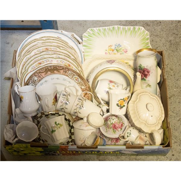 CHINA- ASSORTED LOT OF ENGLISH/EUROPEAN- 39 PCS