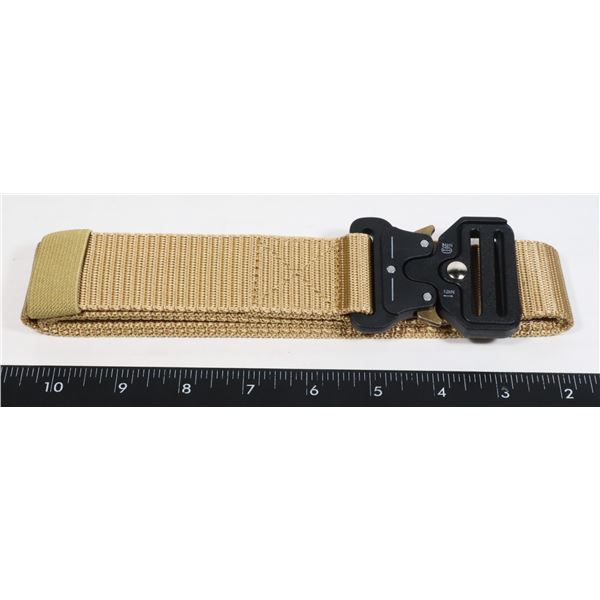 NEW MENS ADJUSTABLE SIZE NYLON BELT
