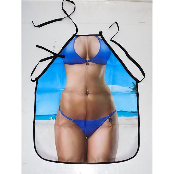 NEW ONE SIZE FITS MOST BIKINI GIRL APRON
