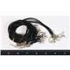 Image 1 : NEW 20PC 18" NECKLACE CORDS FOR JEWELRY MAKING EC