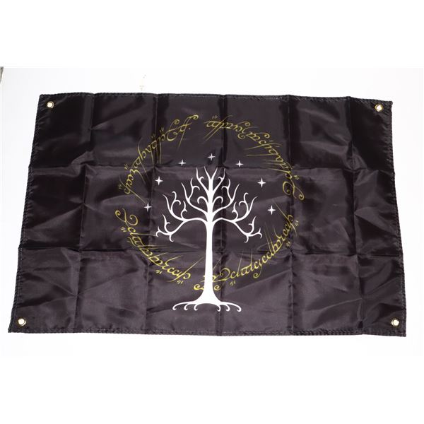 NEW 2' X 3' WHITE TREE OF GONDOR SURROUNDED BY THE