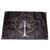Image 1 : NEW 2' X 3' WHITE TREE OF GONDOR SURROUNDED BY THE