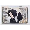 Image 1 : NEW CAT/PERSON CONVERSATION METAL SIGN