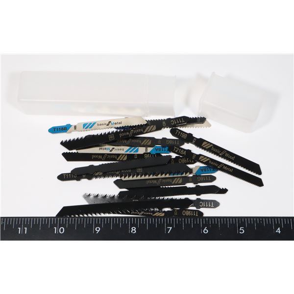 NEW 20PC JIGSAW BLADE SET IN HOLDER