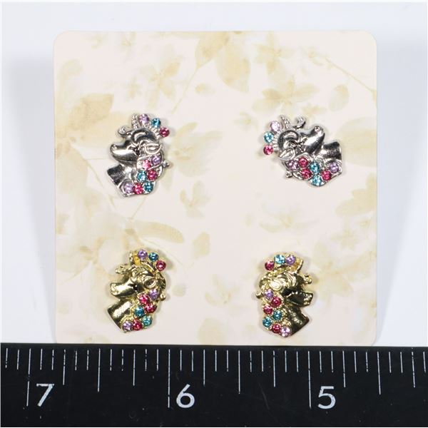 NEW SILVER TONE AND GOLD TONE UNICORN PRINCESS