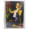 Image 1 : NEW ART STYLE ROSE GARDEN BEAUTY METAL SIGN
